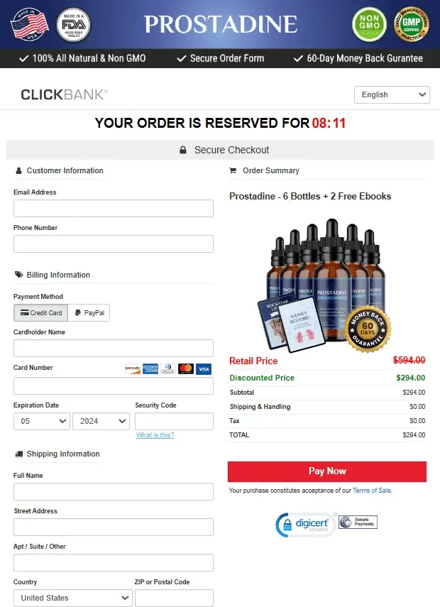 prostadine discount